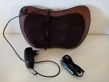 Cuscino massaggiante e riscaldante per casa e auto