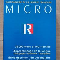 Dizionario monolingua francese Le Robert Micro