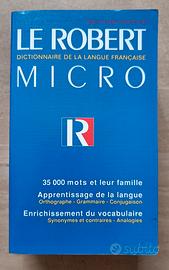 Dizionario monolingua francese Le Robert Micro