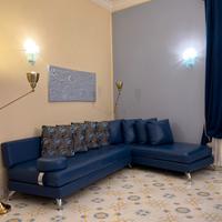 Divano angolare di design in vera pelle