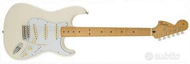Fender Jimi Hendrix MN Olympic White 2 MESI DI VIT