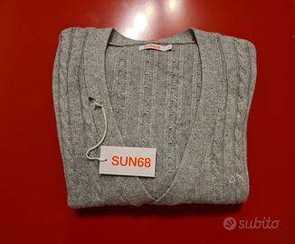 Sun68 - Nuovo cardigan da uomo grigio