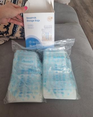 sacchetti per latte materno