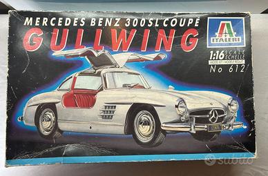 Mercedes 300 SL Gullwing Italeri 1:16 Vintage Kit