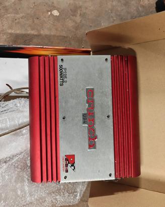 Amplificatore auto Crunch P125.2 – 500W 2 canali
