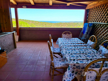 Bilocale con ampia terrazza vista mare