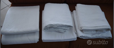 Lenzuoli matrimoniali tela canapa - misto canapa