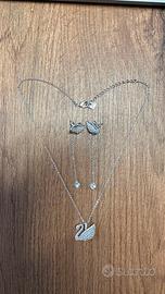 Collana e orecchini Swarovski