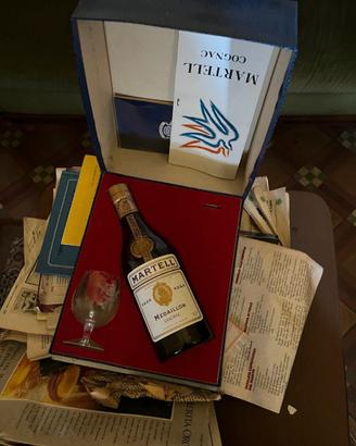 Cognac Martell VSOP cofanetto vintage