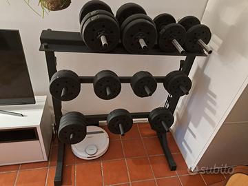 Manubri e rastrelliera