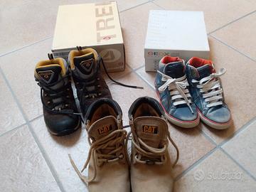 3 paia di scarpe n°29 Dolomite,Geox,Caterpillar