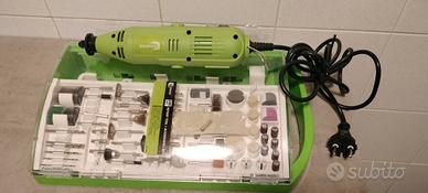 Mini smerigliatrice tipo Dremel + molti accessori
