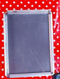 cornice a scatto  in alluminio pezzi 4