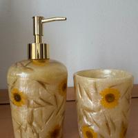 Set Bagno Dispenser Sapone