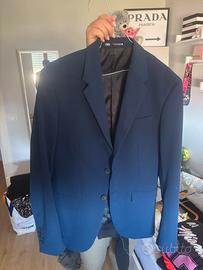 giacca zara blu