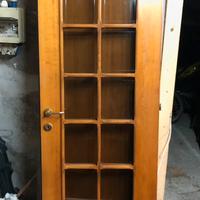 Porte in legno con vetro o senza