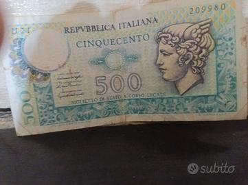 banconota 500 lire