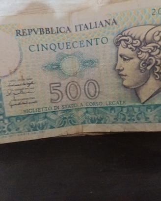 banconota 500 lire