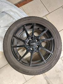 Cerchi in Lega DOTZ Kendo Dark 16” Nero Opaco