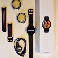 Samsung Galaxy Watch 4 LTE 44mm nero + accessori