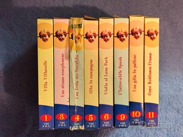 8 vhs Pippi calze lunghe