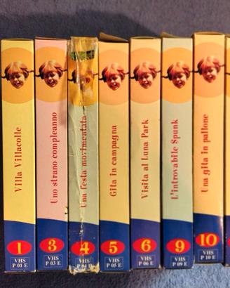 8 vhs Pippi calze lunghe