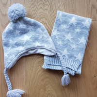 Cappellino e sciarpa Idexe nuova neonato/a