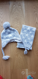 Cappellino e sciarpa Idexe nuova neonato/a