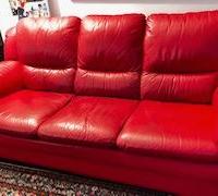 divano rosso