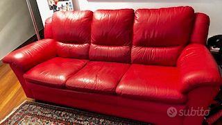 divano rosso