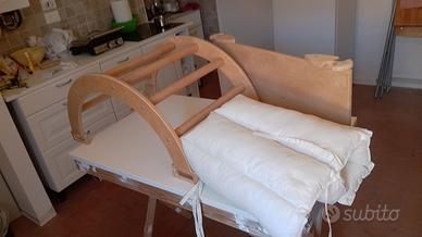 Arco Dondolo Montessori con Cuscino e Rampa