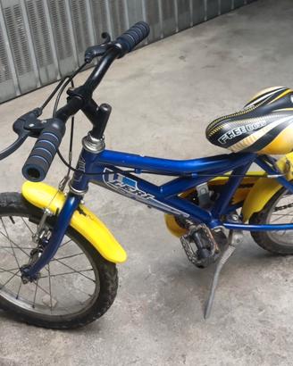 bicicletta bimbo misura 16  3/4 anni