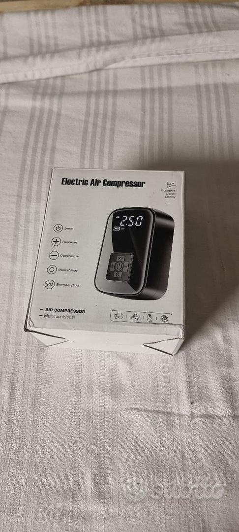 Mini Compressore Portatile Digitale a Batteria
