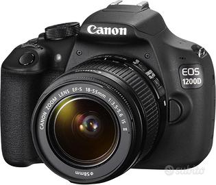 CANON EOS 1200D CON 2 OBIETTIVI E ACCESSORI