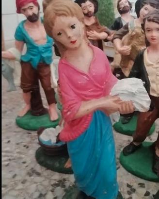 personaggi presepe terracotta