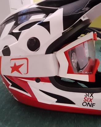 Casco da bici mtb,bmx e moto