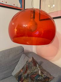 Lampada FL/Y Kartell Rosso