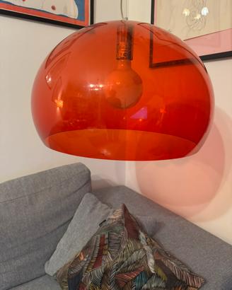 Lampada FL/Y Kartell Rosso