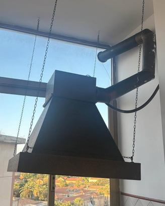 Cappa da cucina in Rame funzionante