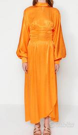 Abito lungo Trendyol Modest arancione - Taglia 48 