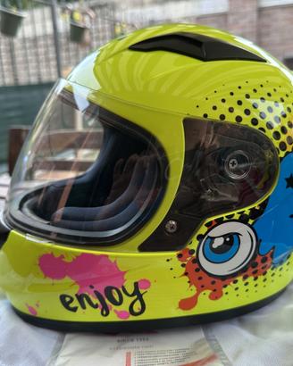 Casco Moto Bambino Kappa KJ04 come NUOVO
