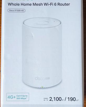 router con SIM TP-LINK Smart Home Deco X20 4G