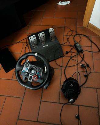logitech g29 completo + cambio