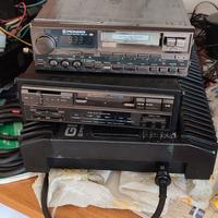 Apparecchi Pioneer component car vintage 