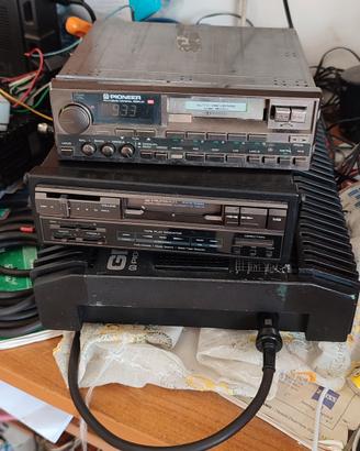 Apparecchi Pioneer component car vintage 