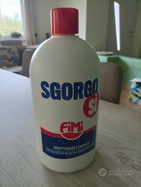  N. 9 bottiglie da 1 litro disotturante x scarichi