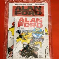 Alan Ford n.58 Anastatica Gazzetta Poster+Adesivi