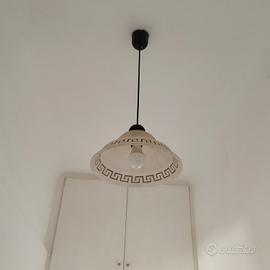 lampadario vetro 