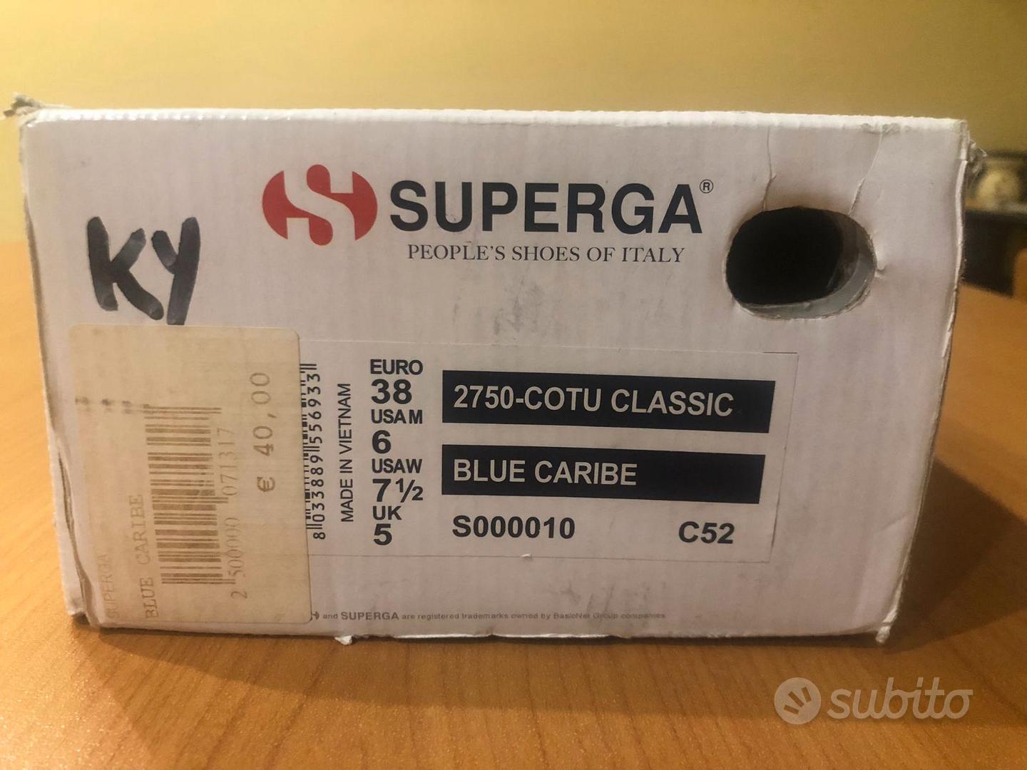 Superga 2025 blu caribe