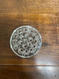 Porta penne in cristallo